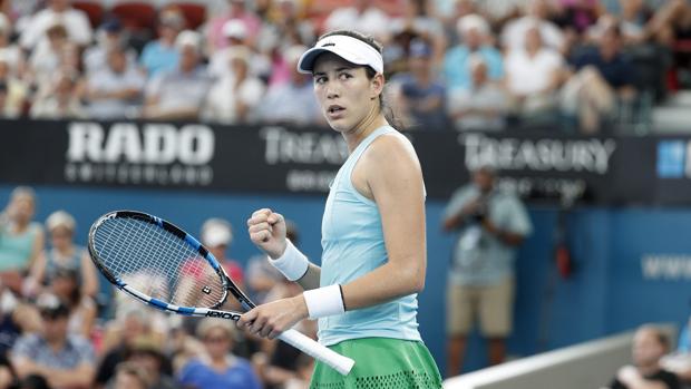 Muguruza mantiene el paso firme