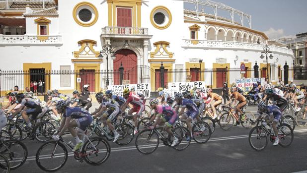 En 2015 la Vuelta Ciclista a España pasó por la capital andaluza