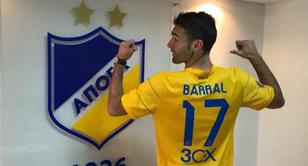 David Barral se decanta por la aventura chipriota con el Apoel Nicosia