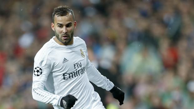 Jesé, en un encuentro de Champions con el Real Madrid de la temporada 15-16