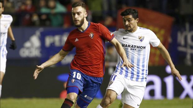 Osasuna y Málaga prolongan sus malas rachas