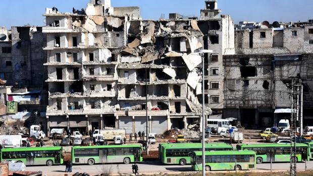 El fútbol regresa después de que las fuerzas del Gobierno lograsen recuperar el control de Alepo