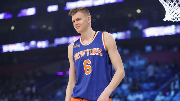 El letón Porzingis, en el All Star