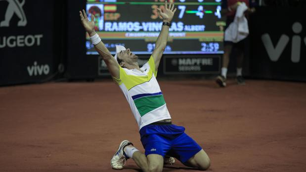 Pablo Cuevas, tras proclamarse campeón en Sao Paulo