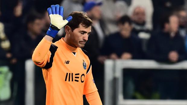 Casillas, tras caer eliminado el Oporto ante la Juventus