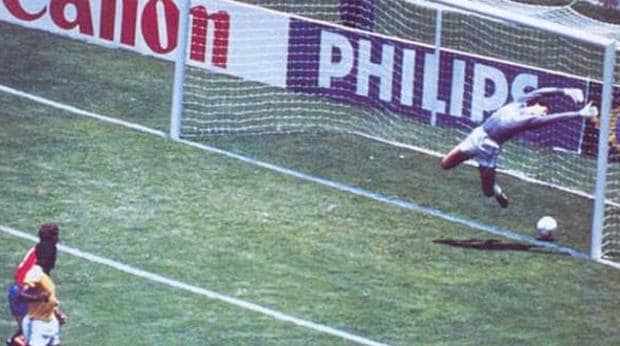 Histórico gol de Míchel a Brasil durante el Mundial de 1986 que no subió al marcador