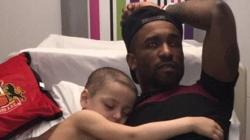 Defoe y Bradley, en el hospital