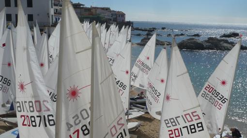 Preparados para el inicio del Euro Laser Masters Cup 2017