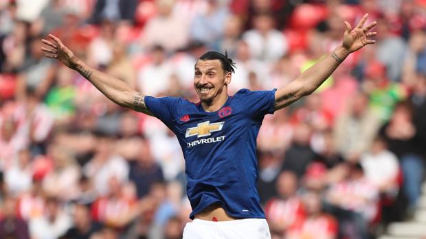 Zlatan Ibrahimovic, tras marcar ante el Sunderland