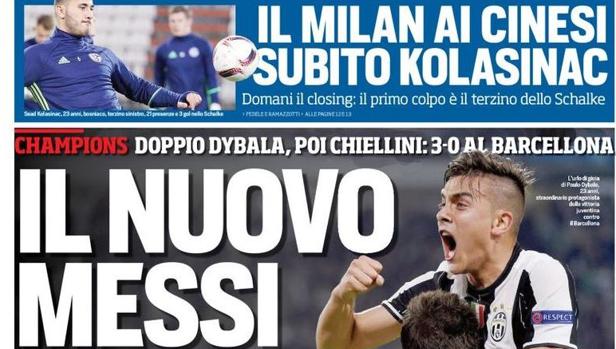 Italia se rinde a Dybala: «El nuevo Messi»