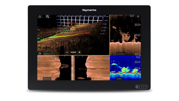 Axiom de Raymarine, el nuevo y potente sistema
de navegación multifunción