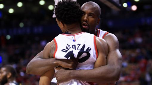 Ibaka y De Rozan