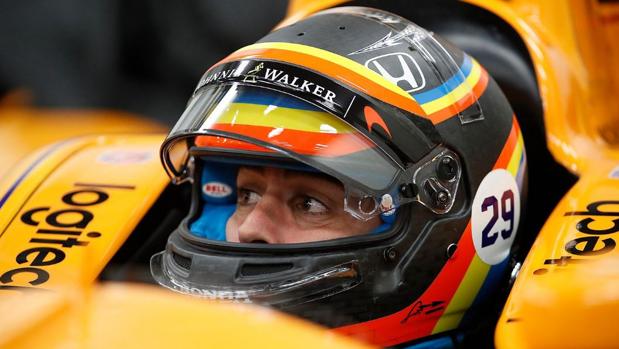 El primer test de Alonso en la Indy 500, en directo