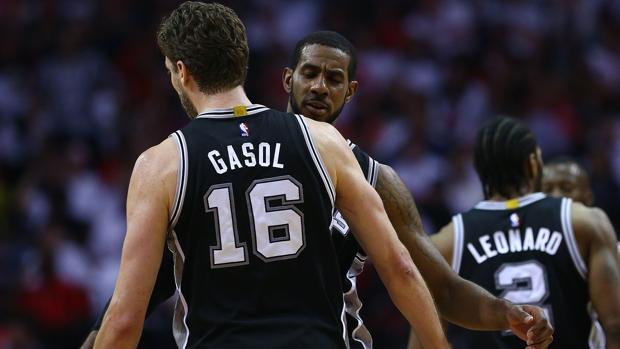 Decisivo triunfo de los Spurs de Gasol