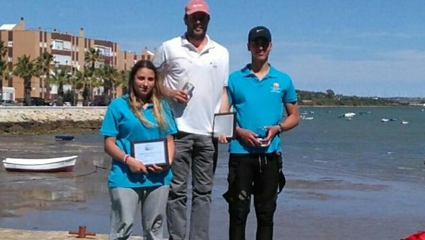 Flores, Gómez, Sierra, Ollero y Alba Sierra, campeones de Andalucía