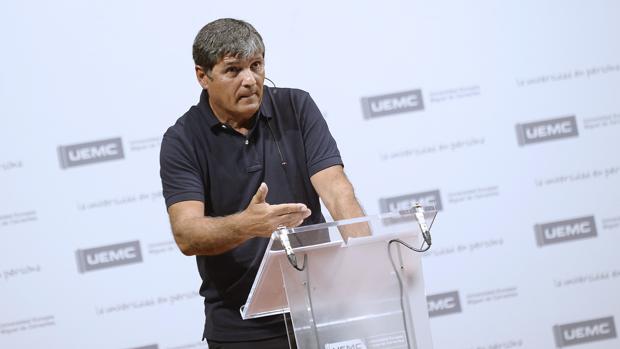 Toni Nadal, este lunes en Valladolid