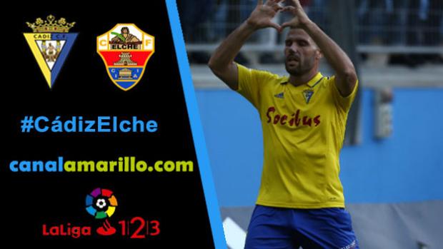 El Cádiz CF gana al Elche (2-1) y luchará por subir a Primera