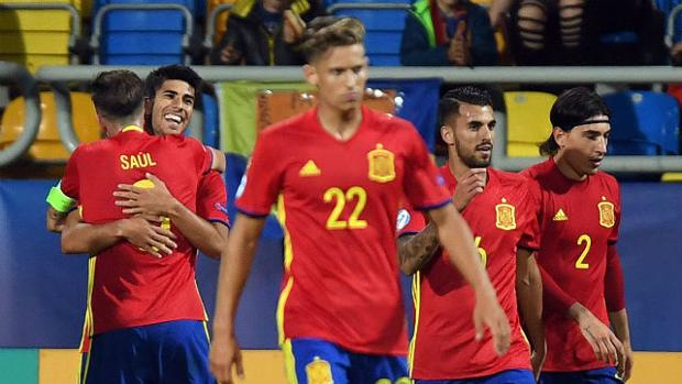 Ceballos acapara menciones tras su gran media hora con la sub 21 ante Macedonia