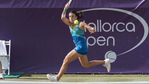 Anastasija Sevastova, durante la final del Mallorca Open