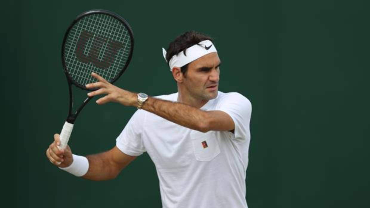 Federer tras imponerse a Berdych en las semifinales