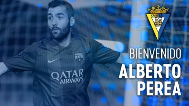 Alberto Perea, cuarto fichaje del Cádiz CF