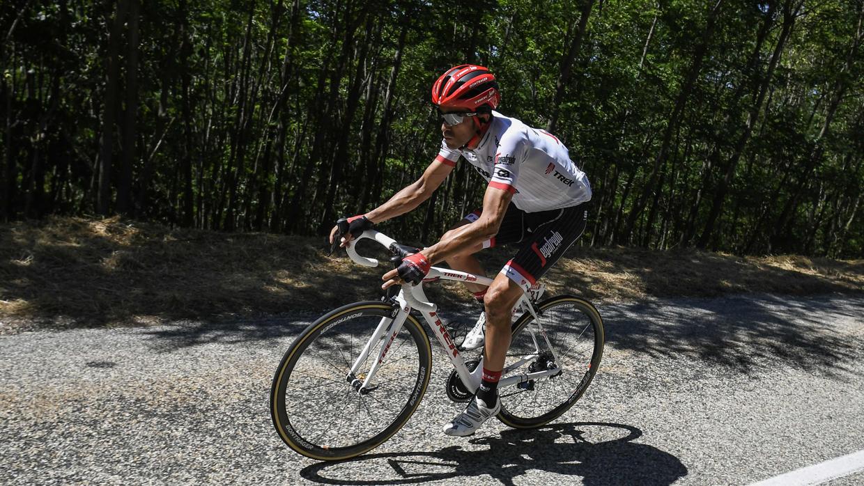 Alberto Contador durante el Tour de Francia