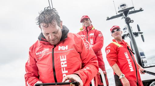 Juan Vila, último cartucho del «Mapfre» para ganar la VOR