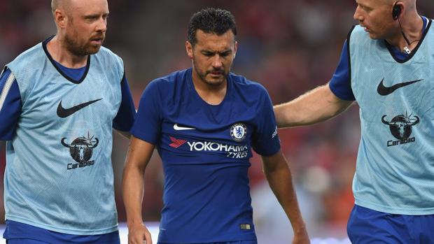 Pedro, hospitalizado con una conmoción cerebral leve