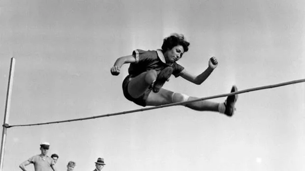 La saltadora judía Gretel Bergmann