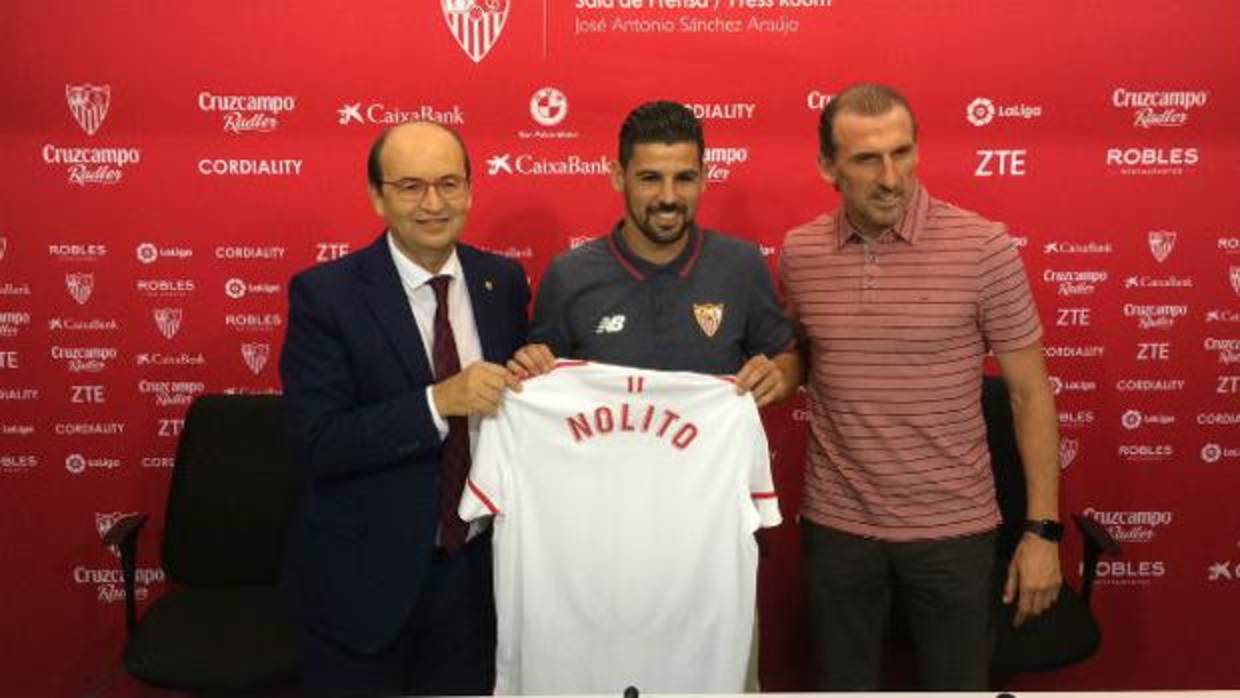 Nolito: «No creo que sea un paso atrás, el Sevilla es un club grande»