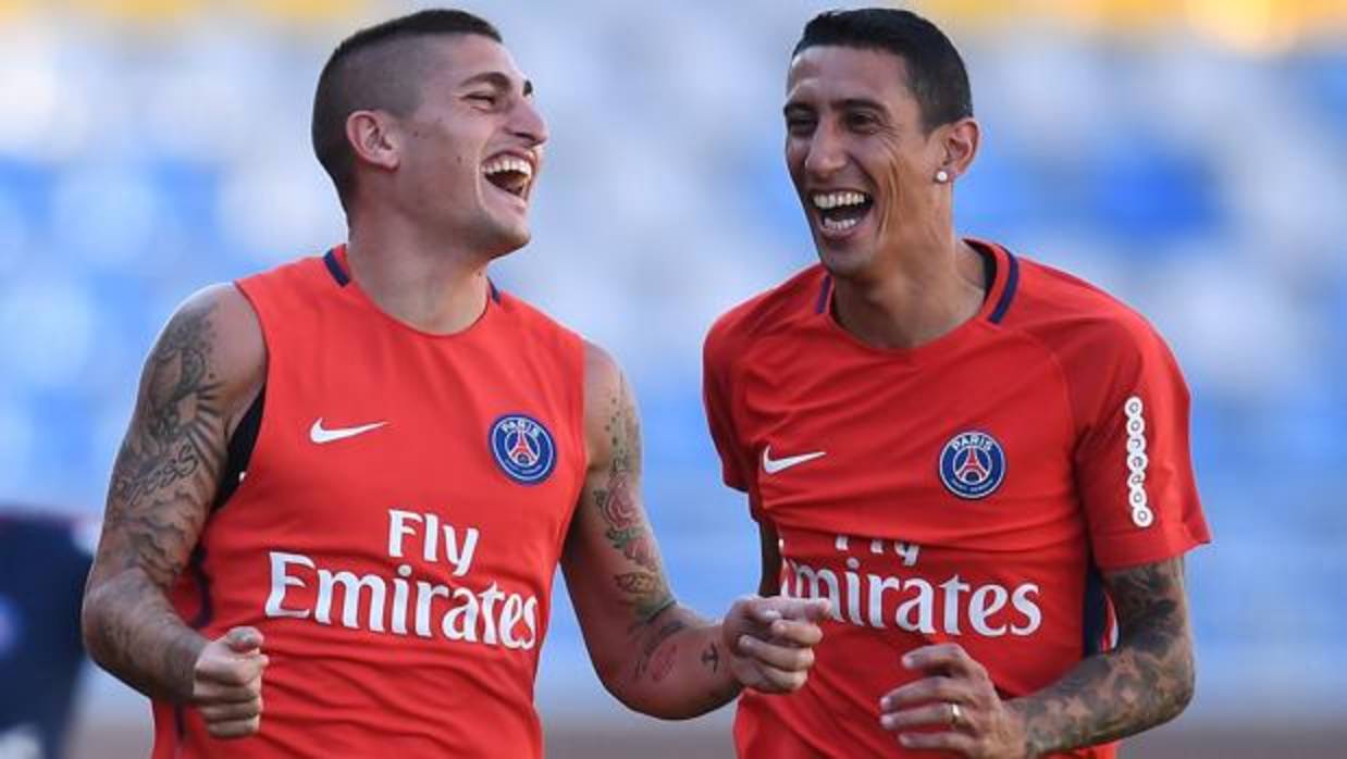 Verratti y Di María