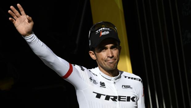 El «regalo» de despedida del equipo de Alberto Contador