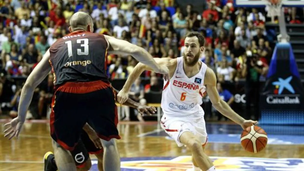 El base de la selección española de baloncesto Sergio Rodríguez