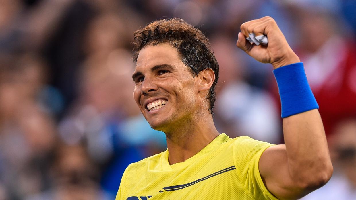 Nadal, tras vencer un partido en Montreal