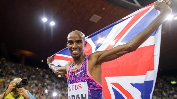 Mo Farah gana con emoción su última carrera en pista