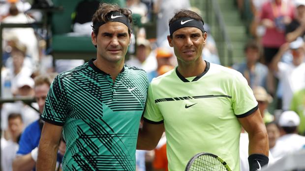 Nadal y Federer se enfrentarían en unas hipotéticas semifinales