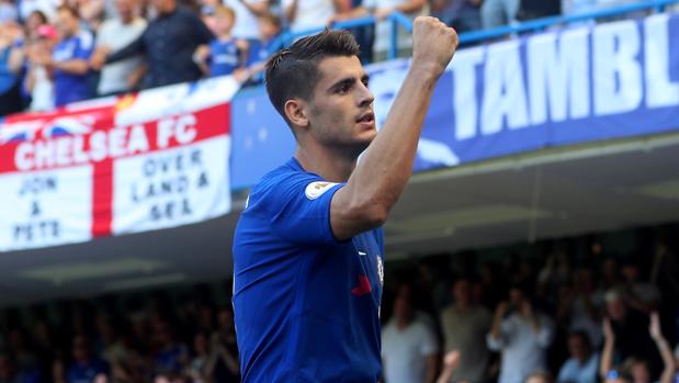 Cesc y Morata dan la victoria al Chelsea