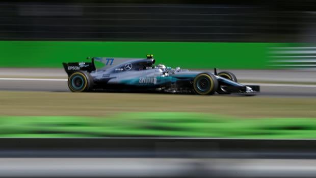 Bottas fue el más rápido en el segundo ensayo libre de Monza