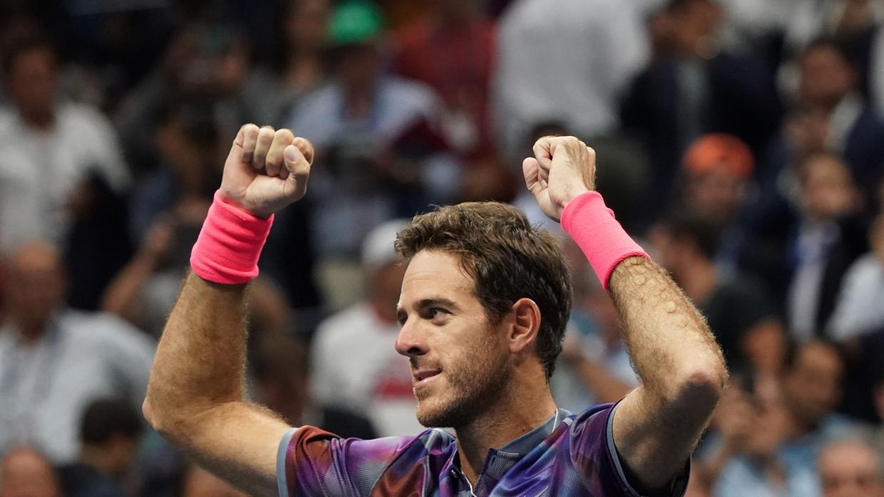 Del Potro sorprende a Federer y se cita con Nadal