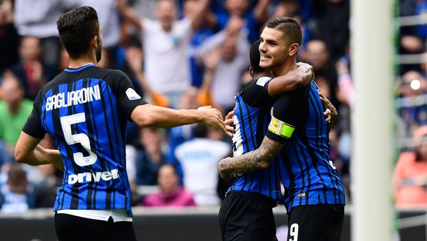 Icardi y Perisic guían al Inter