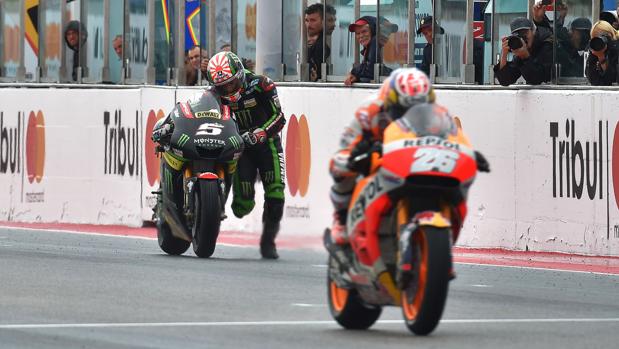 Zarco salva los puntos a la carrera