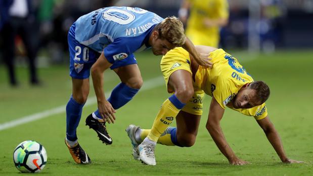 Las Palmas golpea al Málaga