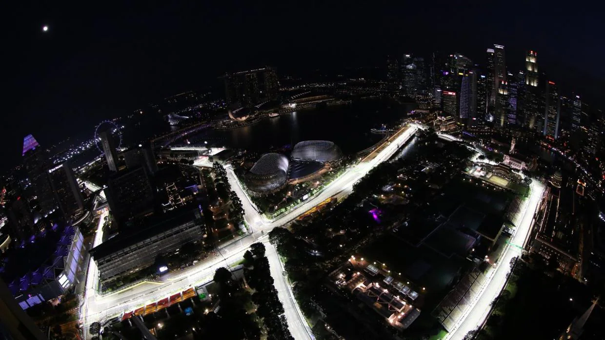El circuito del GP de Singapur