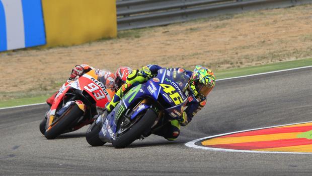 Valentino Rossi, entre los diez mejores