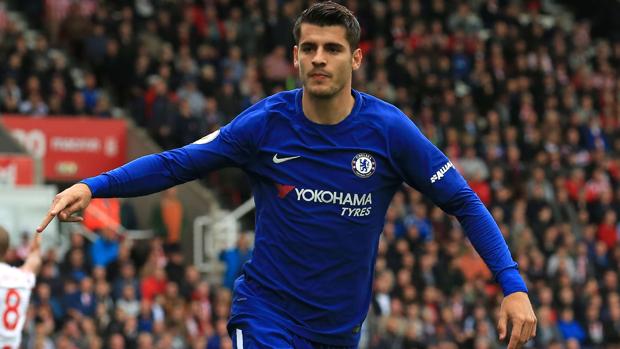 El demoledor triplete de Morata