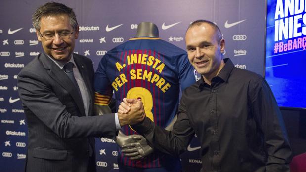 Iniesta: «Estaré aquí hasta que todo lo que pueda dar sea suficiente»