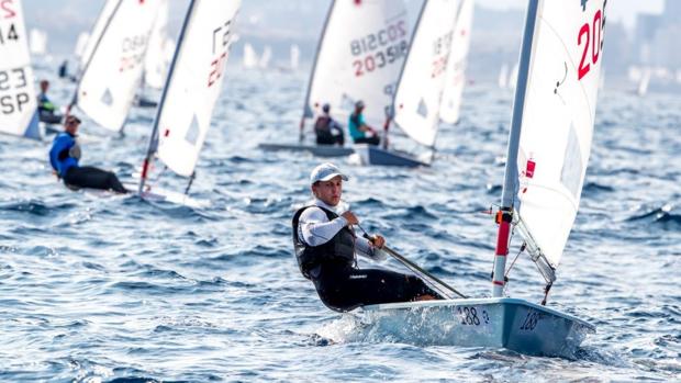 Marcelo Cairo acaricia la plata en Laser Radial