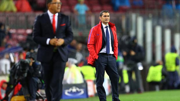 Valverde solo defiende una bandera, la del Barça