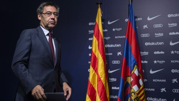 Bartomeu: «La intención del club es seguir jugando en la Liga»