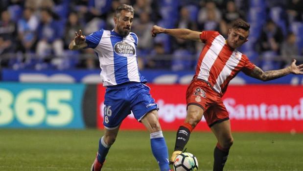 El Gerona hunde al Deportivo en Riazor